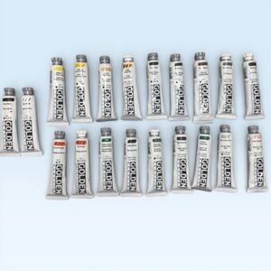 New Golden Heavy Body Acrylic Paint Lot of 20– 2 oz Tubes – Professional Grade